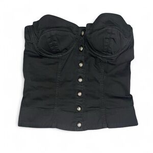 Miss Sixty Black Bustier Corset